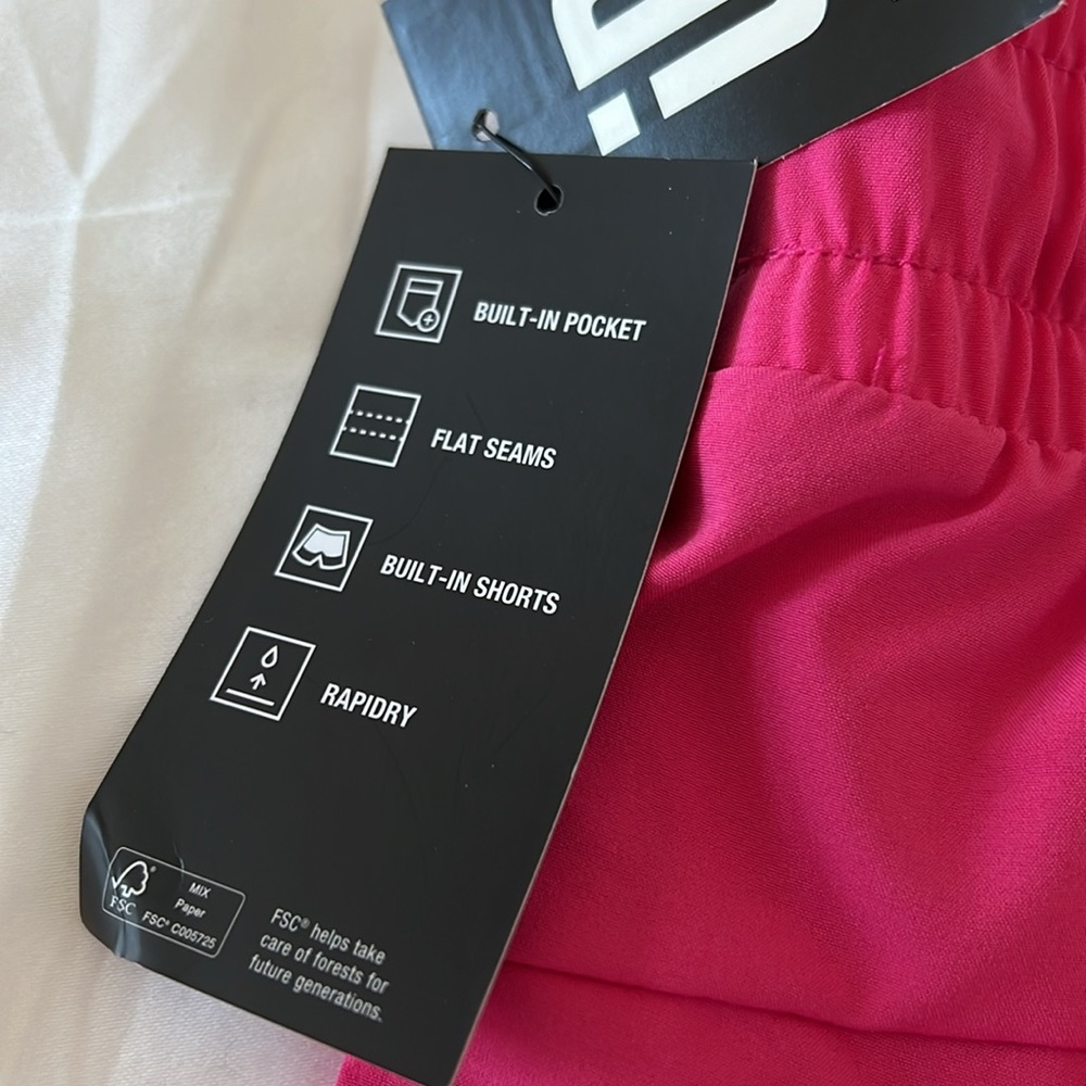 Ideology pink shorts with built in shorts size 2X New with Tags - Picture 7 of 9